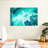 Avery Abstract Aquamarine Luxury