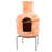 RedFire Fireplace Lima Clay Straw