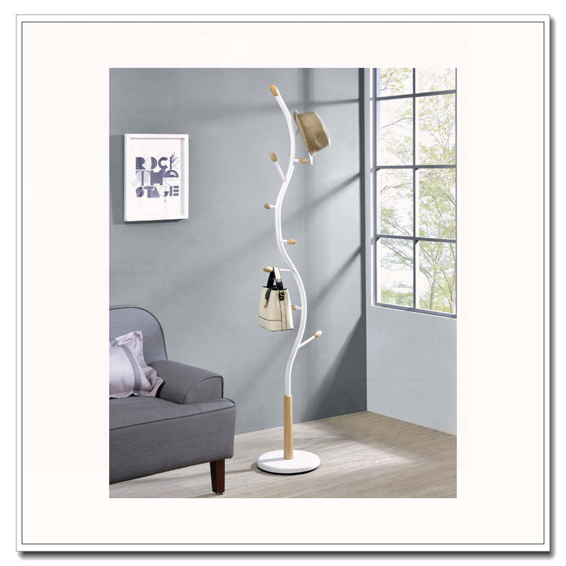 Portemanteau en métal, Blanc