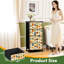 Commode de rangement verticale 4 tiroirs