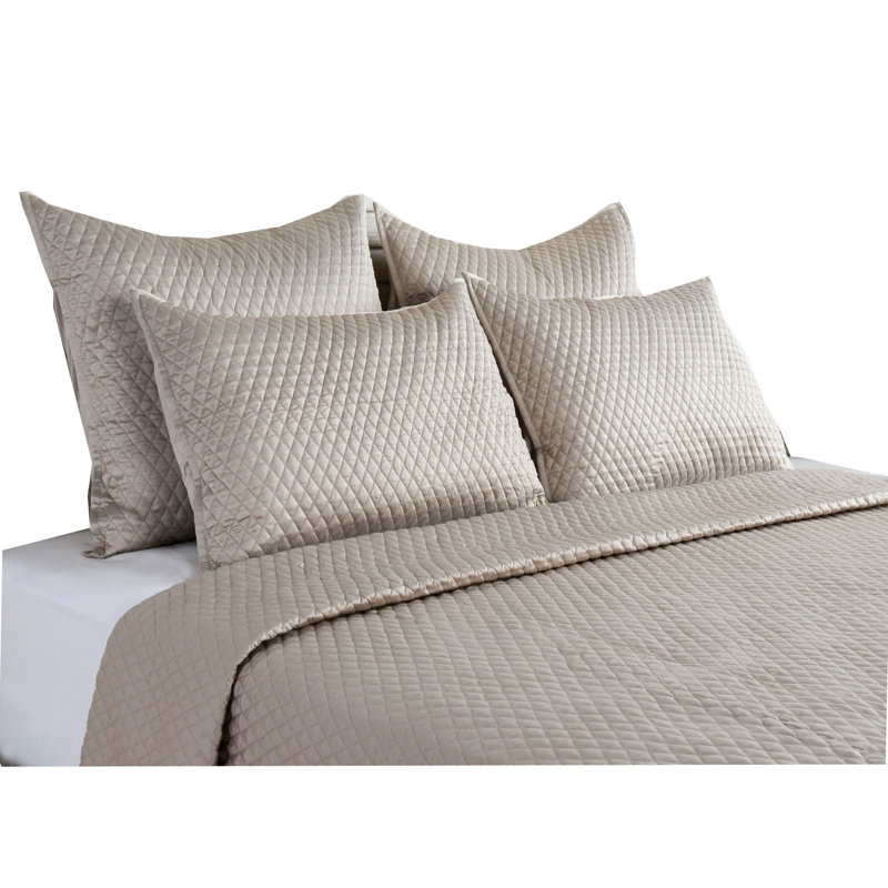 Winthrop Quilt, Natural, Queen Quilt
