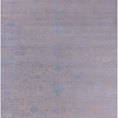 Tapis oriental mauve