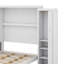 Lit escamotable avec garde-robe et tablette de rangement-1252694519