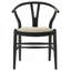 Ensemble de 2 chaises d'appoint en bois Wood Wishbone-1287029459-1287029461