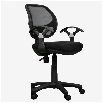 Techni Mobili Midback Mesh Task Office Chair