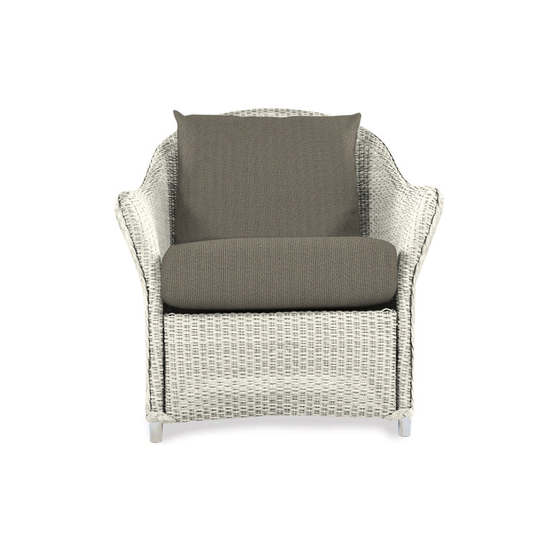 Weekend Retreat Outdoor Lounge Chair, Linen, Demo Oatmeal
