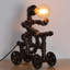 Lampe de table brune 13 po Chidi