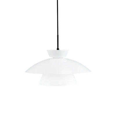 1 - Light White Single Pendant