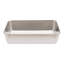 Plat de cuisson rectangulaire en acier inoxydable