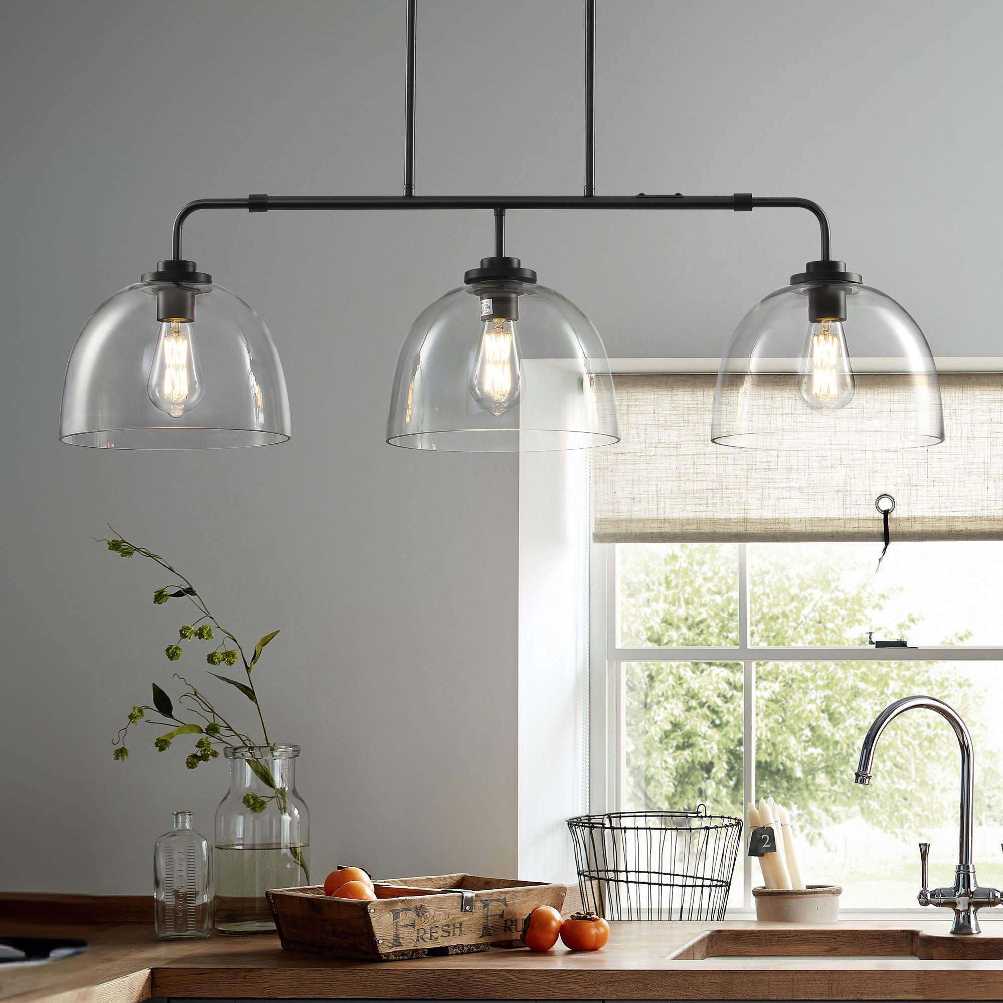 Sariah 3 - Light Kitchen Island Pendant