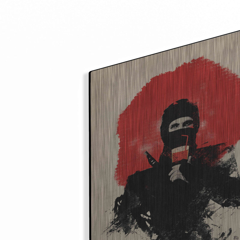 «American Ninja» par Robert Farkas, H 16 po x l 12 po