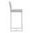 Orville Upholstered Faux Leather Counter Stool with Stainless Steel Frame-1014095890-1014095887-1014095889