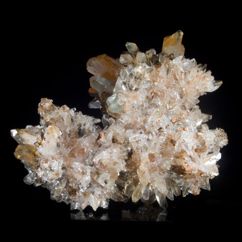 Creedite avec Fluorite. Navidad Mine, Mexique.