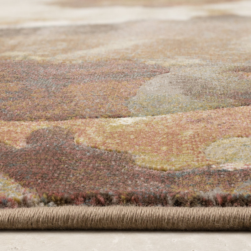 Tapis floral Sophie, Terra, 5 pi 3 po x 7 pi 7 po