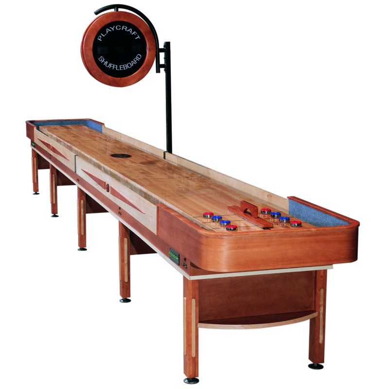 Telluride Shuffleboard Table, 22', Honey