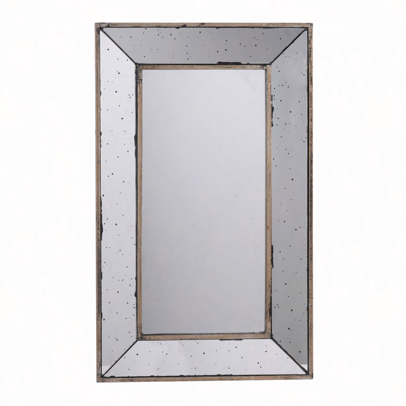 Miroir mural rectangulaire 16,5X24 "ou plateau décoratif