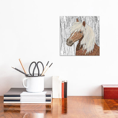 Nickerson - Haflinger Horse by Angelika Parker - Wrapped Canvas Print