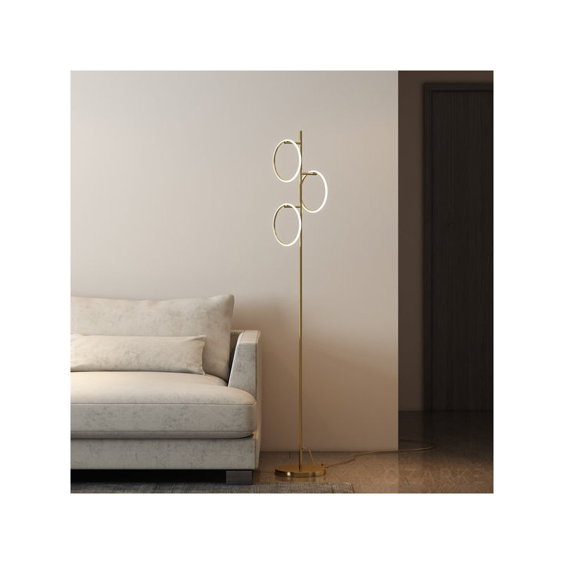 Epona 65'' Tree Floor Lamp, Gold