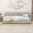 Twin Linen Upholstered Daybed with Storage Drawers-2076599215