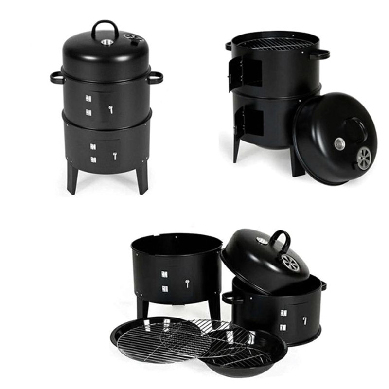 Braising Appliance - Un barbecue en acier tendre et savoureux à chaque fois que vous profitez d'un barbecue pratique dans le jardin
