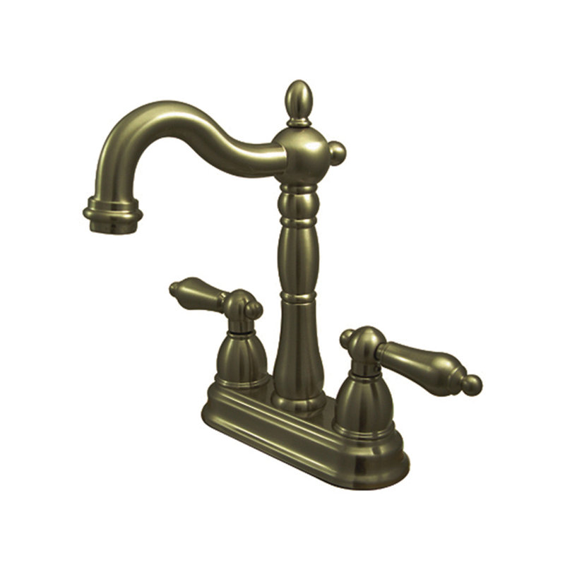 Heritage Hot & Cold Water Dispenser, Vintage Brass