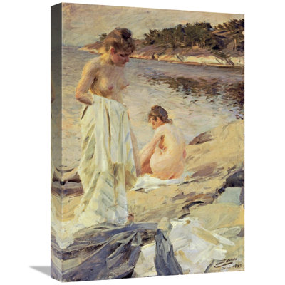 " Les Baigneuses " Graphic Art Print