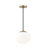 Bagimont 1 - Light Single Globe Pendant-1847447156