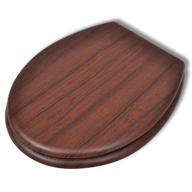 Arbor Round Standard Toilet Seat, Brown