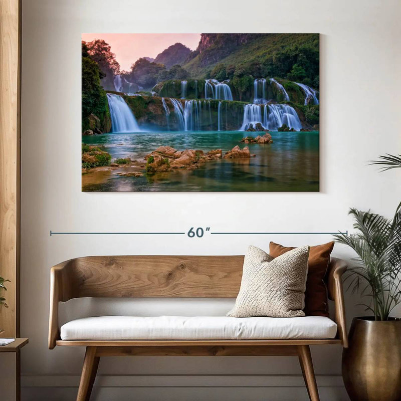 Cascade Alvord Ban Gioc, H 32 po x l 48 po