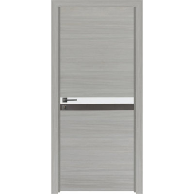 Dalle de porte intégrée en mélamine 24 po x 80 po, aucun assemblage requis, recouverte d'une couche protectrice en mélamine de 2 mm d'épaisseur, respectueuse de l'environnement, imperméable, résistante à l'humidité et aux déformations