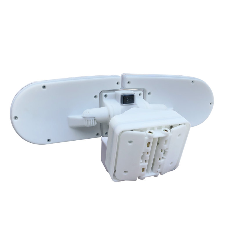 White Triple Head LED Outdoor Motion Security Light