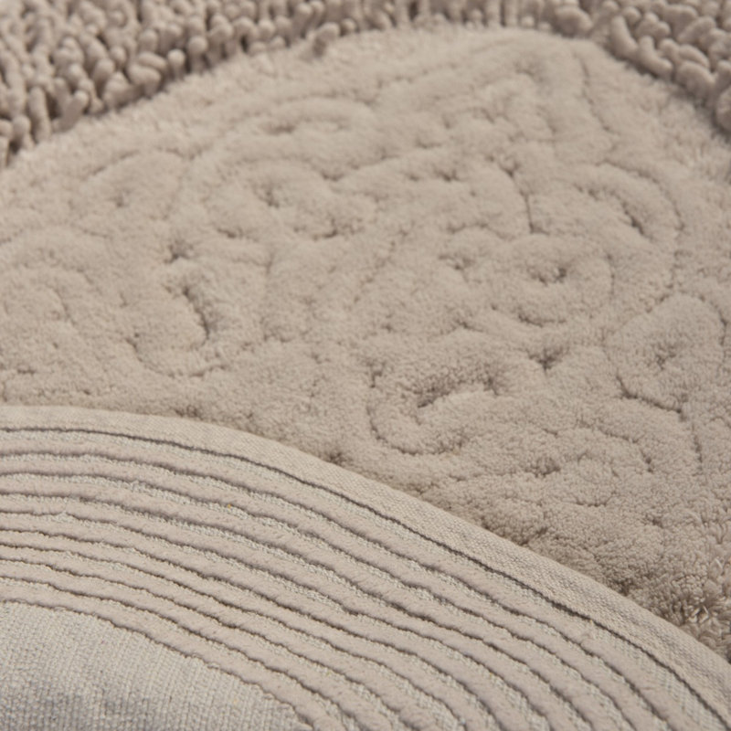 Premium Cotton Bathmat Set (2 Pieces) - Antibacterial, Non-Slip, 19.7 x 23.6 inches & 23.6 x 39.4 inches | 100% Cotton, 1.76 lbs per sq yd | Machine Washable, Luxurious Softness for Bathroom Comfort & Safety
