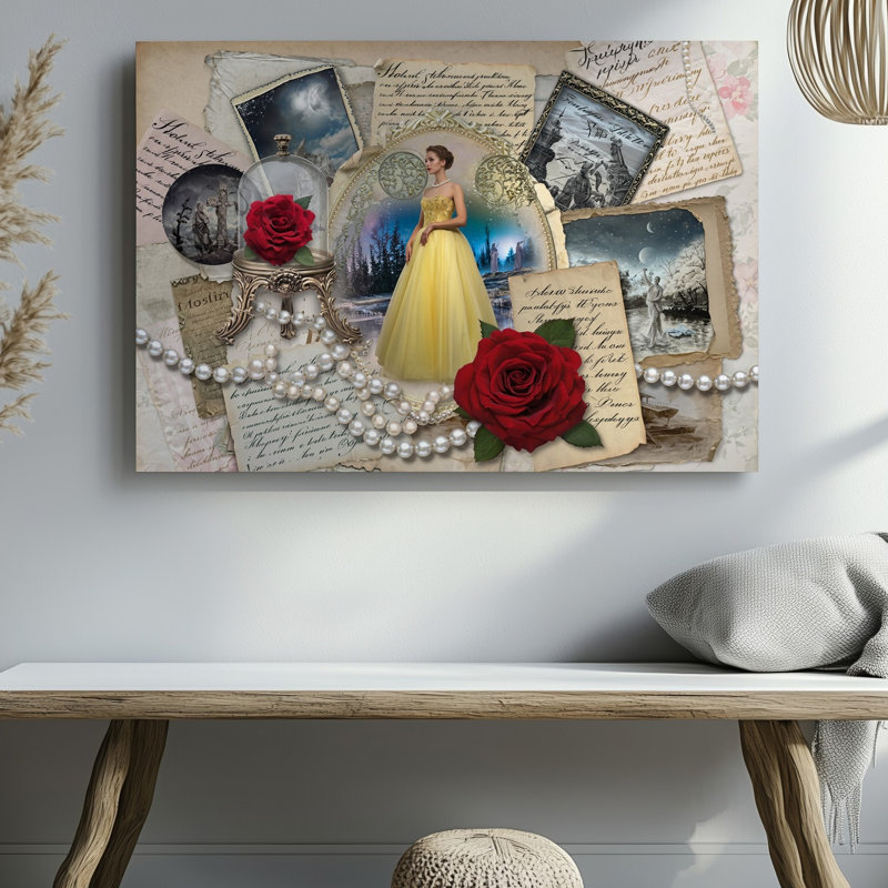 Reproduction d'art sur toile, H 9 po x l 12 po