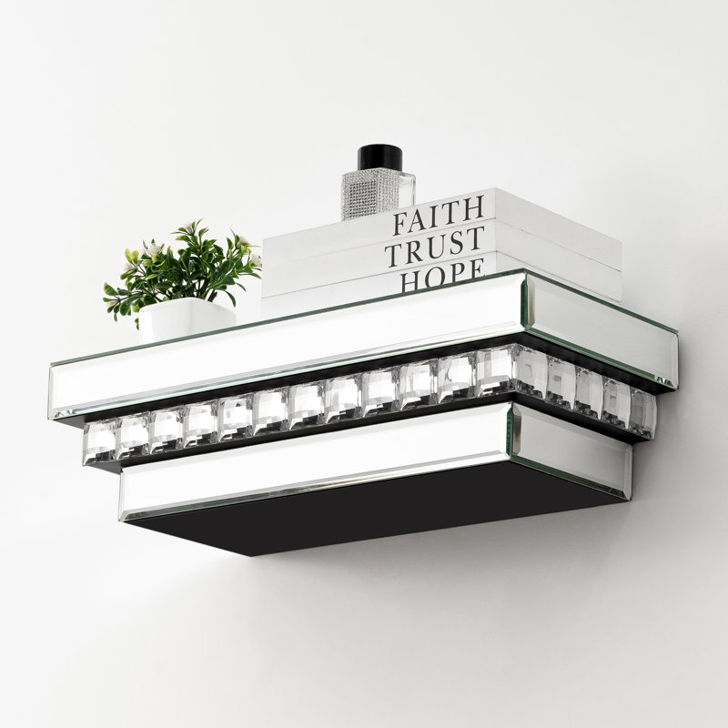 Glass Floating Shelf