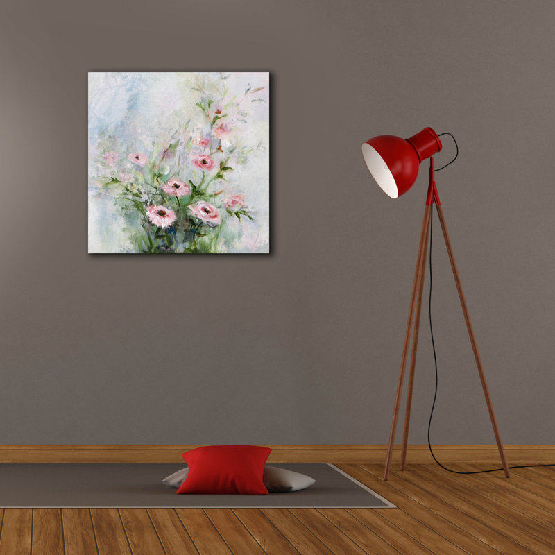 Toile épique Graffiti «Garden Secrets 3» par Karen Hale, 26 po x 26 po, H 26 po x l 26 po