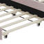 Lit plateforme tapissier avec lit gigogne-106868240