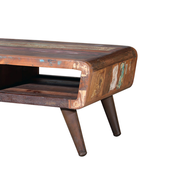 Solid Wood Four Leg Coffee Table