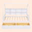 Lit plateforme simple avec rangement Akhilleus