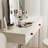 Makeup Vanity with Light mirror,2 drawers
