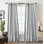 Rideaux semi-transparents avec passe-tringle Chris
