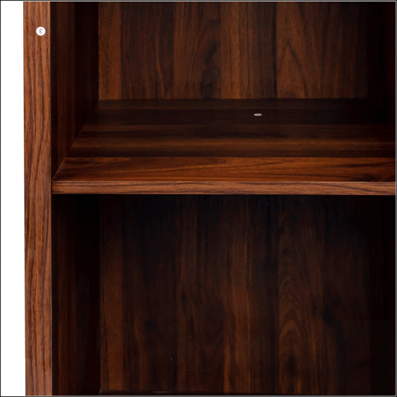 Brown Walnut Color Modular Wine Bar Cabinet