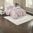 Ultrasoft Multi Polyester Bedding Sets With Metallic Heart Motif For Home