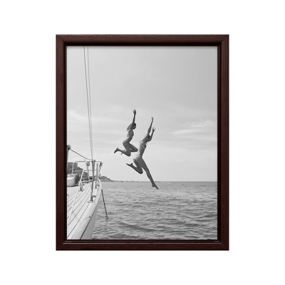 Jumping Off a Boat