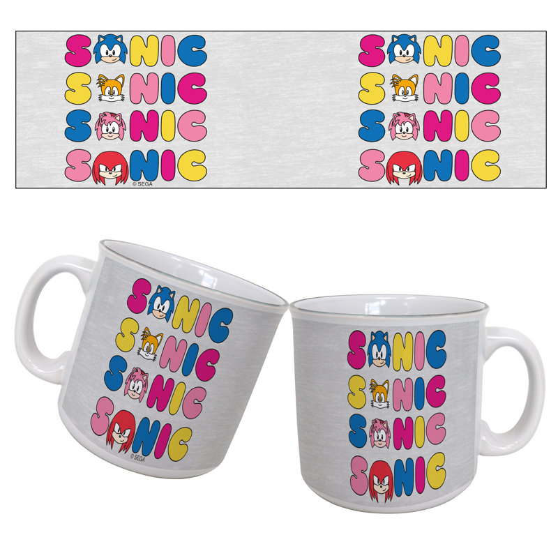 Sonic - 4 Names 20oz. Camper Mug
