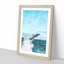 Jumping Dolphin - Single Picture Frame Painting on MDF-57078298-57078302