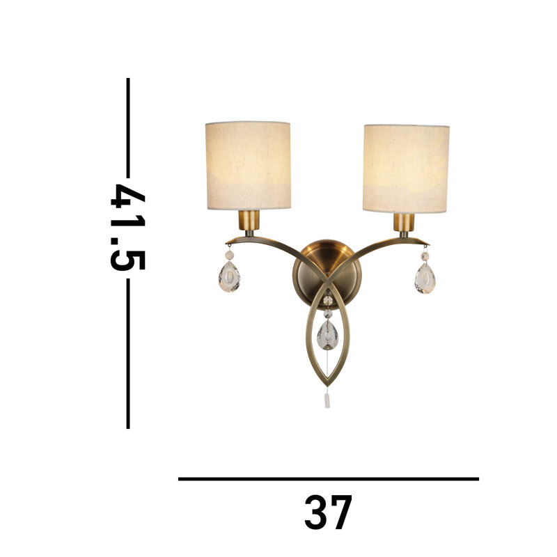 Sangerfield Mild Steel Armed Sconce