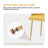 Evanni Velvet Upholstered Metal Side Chair-1219530802-1233138659