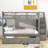 Dhyan Kids Twin Over Twin Bunk Bed with Drawers-1450981864