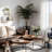 Aldin 2 Piece Metal and Wood Bracket Shelf