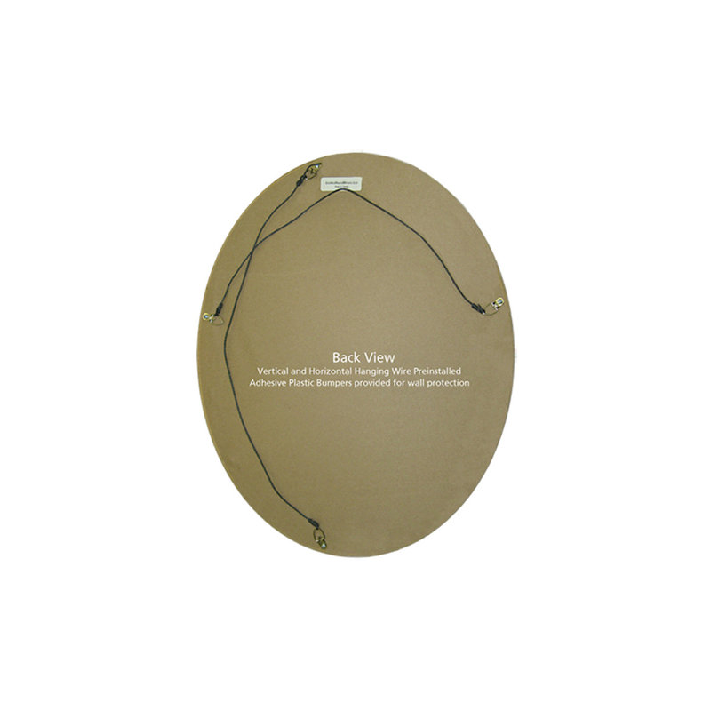 Miroir d'appoint Chumasero, H 27 po x l 21 po